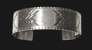Rare early mark Georg Jensen cuff bracelet bangle, Harald Nielsen 1933