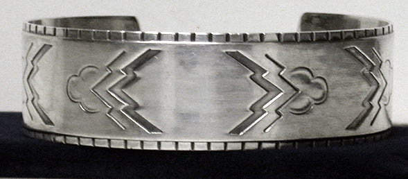 Rare early mark Georg Jensen cuff bracelet bangle, Harald Nielsen 1933
