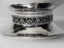 A.E.Jones Arts and Crafts Silver hammered design large Bowl, Birmingham 1920