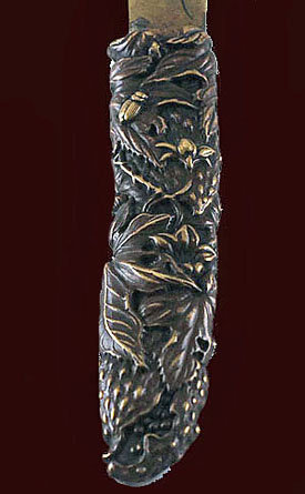 Letter Opener Page Turner Mixed Metals, Japanese C.1890.