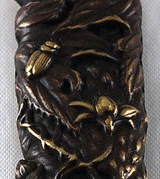 Letter Opener Page Turner Mixed Metals, Japanese C.1890.