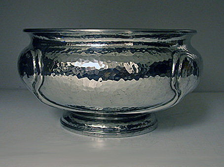 Liberty Archibald Knox Art Nouveau Pewter Bowl,English C.1910.