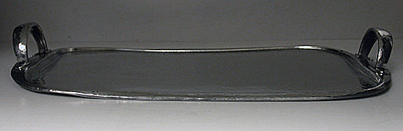 Liberty Art Nouveau Pewter Tray, English C.1910.