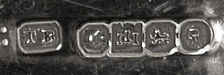 Exeter Silver Serving Spoons, Exeter 1841, Thos Byne