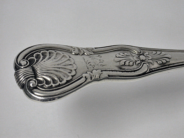 Irish Silver Slice or Crumb Scoop, Dublin 1855, John Smyth.