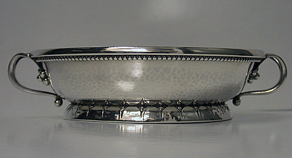 Georg Jensen rare and early two handled Bowl, C.1927.