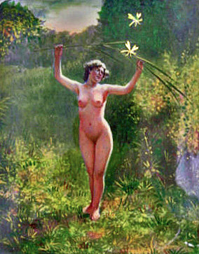 Erotic Nude enamel silver box, C.1920