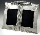 WMF Art Nouveau Jugendstil double Photograph Frame, Germany C.1905