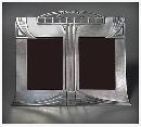 WMF Art Nouveau Jugendstil double Photograph Frame, Germany C.1905