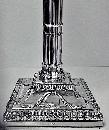 English Corinthian Candlesticks C1845 Roberts & Slater