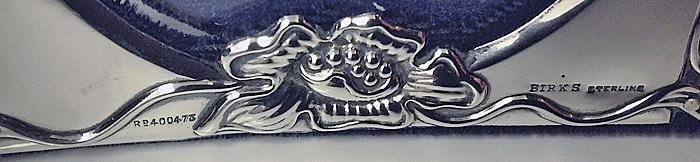 Birks Art Nouveau Sterling Frame, C.1900.