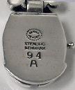 George Jensen Sterling Bracelet, design 94A, marks post 1945