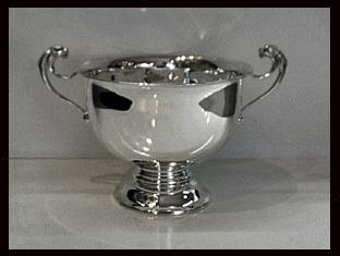 Charles Boyton English Silver Trophy Bowl, London 1912