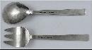 American Modernism Sterling Servers, Adra, C.1950