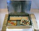 Rare Bridge Box WMF Art Deco Silver plate, Germany C.1920.