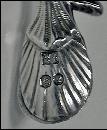 Silver Harlequin Sugar Nips London 1839 Theobalds & Atkinson