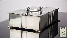 Art Deco Dutch Pewter Box, Amsterdam, C.1920, Theodorus Hooft for Gero.