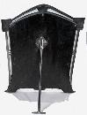 Rare WMF Art Nouveau Jugendstil Secessionist large Mirror, Germany C.1905