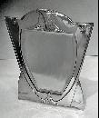 WMF Art Nouveau Jugendstil Secessionist large silver plate Mirror, Germany