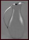 Juvento Lopez Reyes, C.1950 Mexican Sterling Water Pitcher Jug.