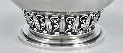Evald Nielsen Sterling Silver Bowl, Denmark C.1930