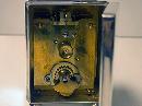 Antique Silver Carriage Clock, London 1913, Goldsmiths and Silversmiths Co