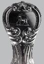 Antique Silver Victoria pattern Fish Slice, London 1837, Hayne & Cater