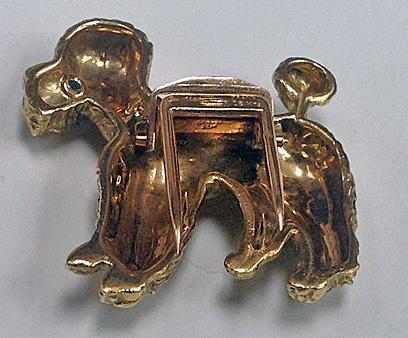 Cartier French Gold Poodle
