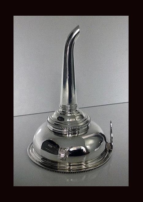 Hester Bateman Wine Funnel London 1778