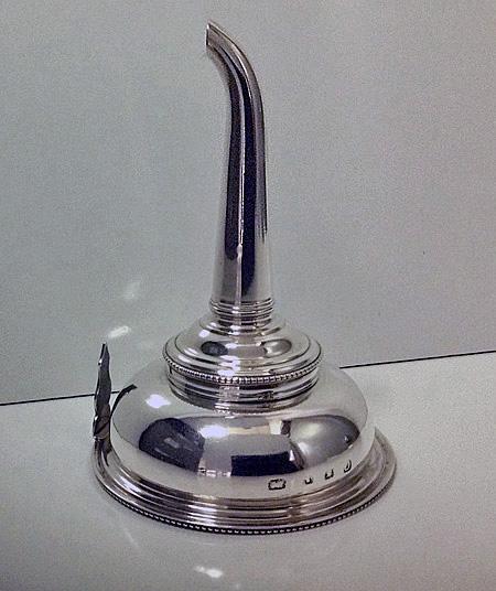 Hester Bateman Wine Funnel London 1778