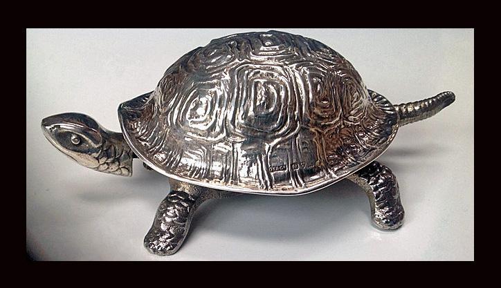 Rare Tortoise Turtle Bell Chester 1912