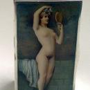 Fine Erotic Enamel Silver Box