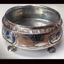 Rare Liberty Silver Enamel Bowl 1902