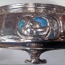 Rare Liberty Silver Enamel Bowl 1902