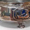 Rare Liberty Silver Enamel Bowl 1902