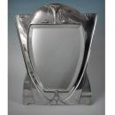 WMF Art Nouveau Jugendstil Secessionist large silver plate Mirror, Germany