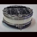 Silver faux tortoiseshell Box, London 1910, Mappin & Webb.