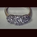 Antique Diamond Ring, 18K Platinum, C.1900