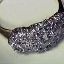 Antique Diamond Ring, 18K Platinum, C.1900