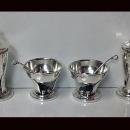 Sterling Condiment Set, Carl Poul Petersen, Montreal C.1930.