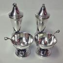 Sterling Condiment Set, Carl Poul Petersen, Montreal C.1930.