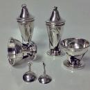 Sterling Condiment Set, Carl Poul Petersen, Montreal C.1930.