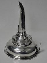 Georgian Silver Wine Funnel, London 1806 Peter and William Bateman
