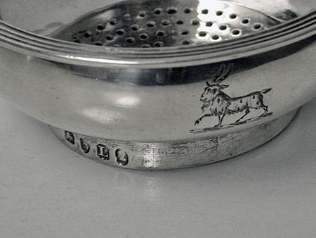 Georgian Silver Wine Funnel, London 1806 Peter and William Bateman