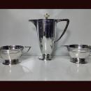 American Arts and Crafts Sterling Coffee Service, C.1905, Durgin Co