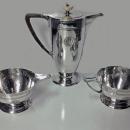 American Arts and Crafts Sterling Coffee Service, C.1905, Durgin Co