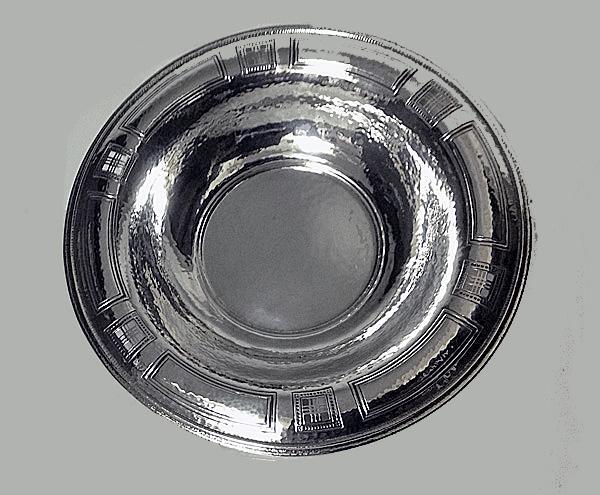 American Arts & Crafts Sterling Bowl, Black, Starr & Frost New York C.1900