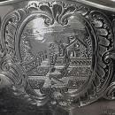 Robert Garrard Antique Silver Salver, London 1830 .