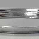 Art Deco hammered Silver Tray, Czechoslovakia C. 1920