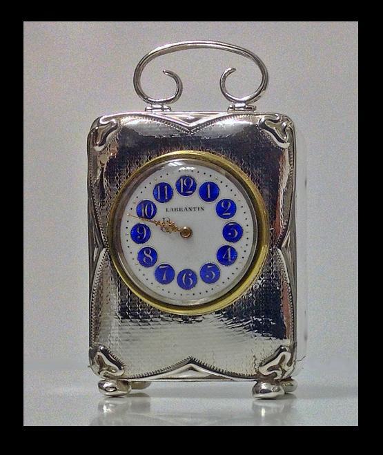 Antique Silver Carriage Clock,Birmingham 1911, ? & Co